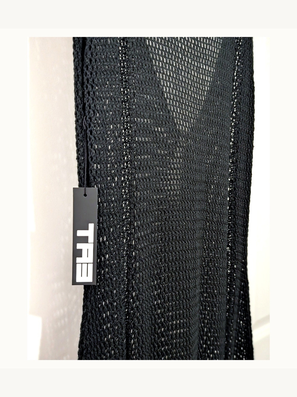 NWT TA3 Discontinued Stitchy Sleeveless Maxi Dress XL/2X Black Crochet Cover Up